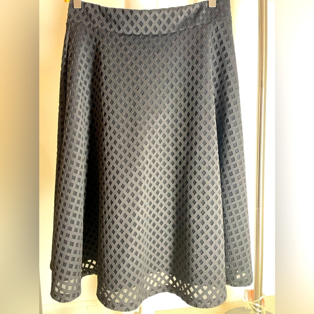 Joseph Ribkoff black A line skirt